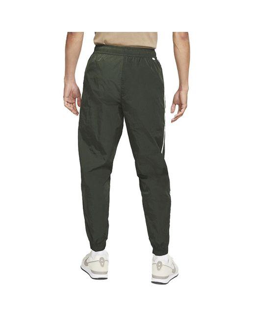 Nike Green Running Training Breathable Bundle Feet Sports Pants/Trousers/Joggers for men