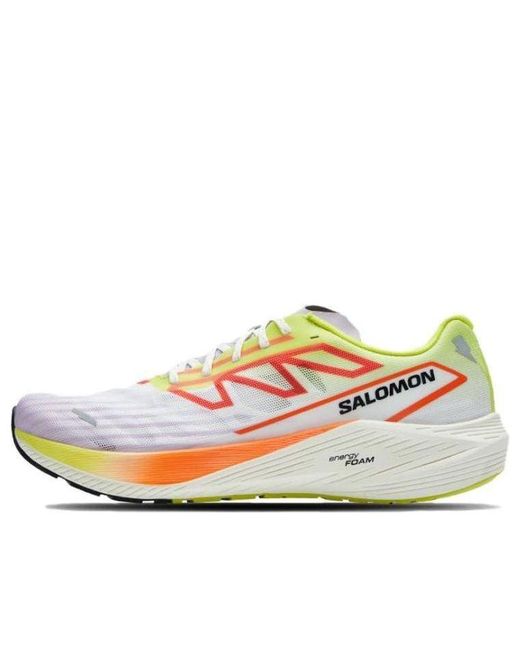 Salomon White Aero Volt 2 'Sulphur Spring Orchid Petal Vanilla Ice' for men