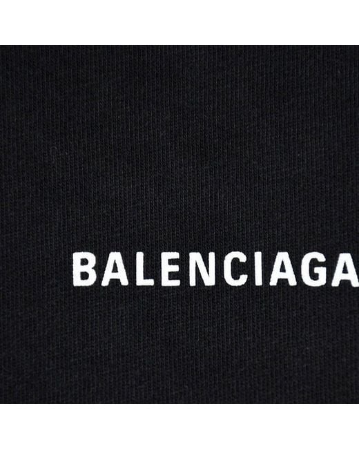 Balenciaga Black T-Shirt for men
