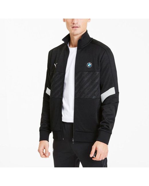 PUMA Black X Bmw Motorsports Track Jacket for men
