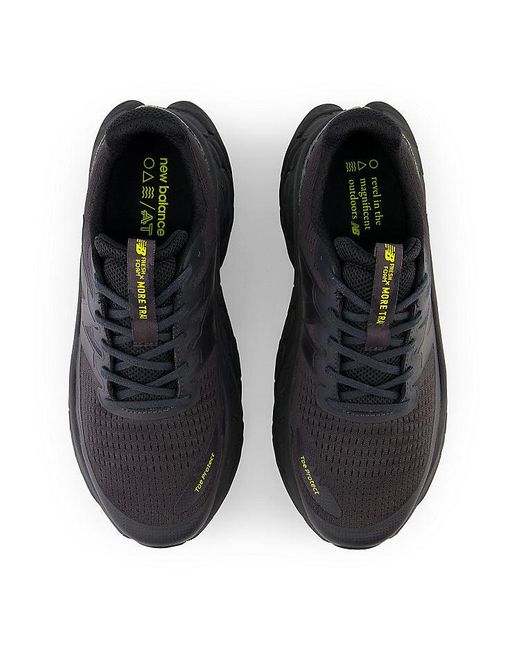 New Balance Black Fresh Foam More Trail V3 for men