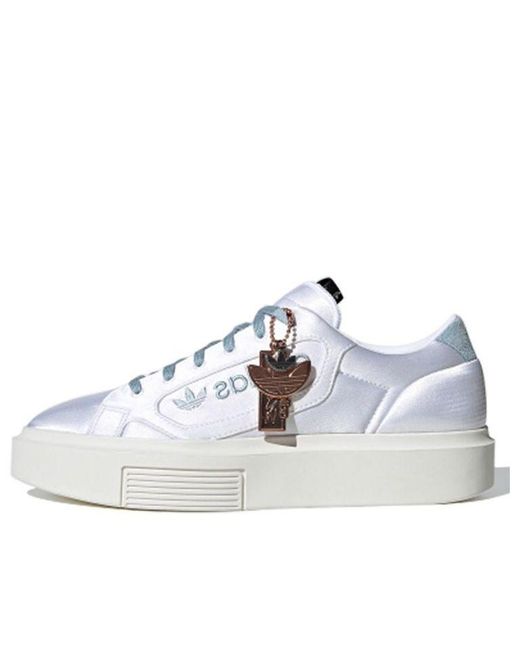 Adidas White (Wmns) Sleek Super 'Cloud'