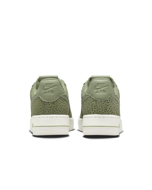 Nike Green (Wmns) Air Force 1 '07 Premium 'Safari Oil'