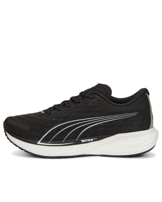 PUMA Black Deviate Nitroâ 2 Running Shoes for men