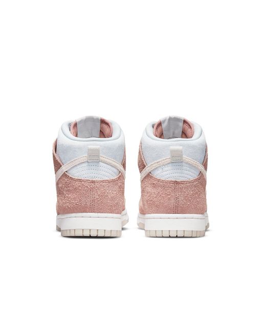 Nike White Dunk High 'Fossil Rose' for men