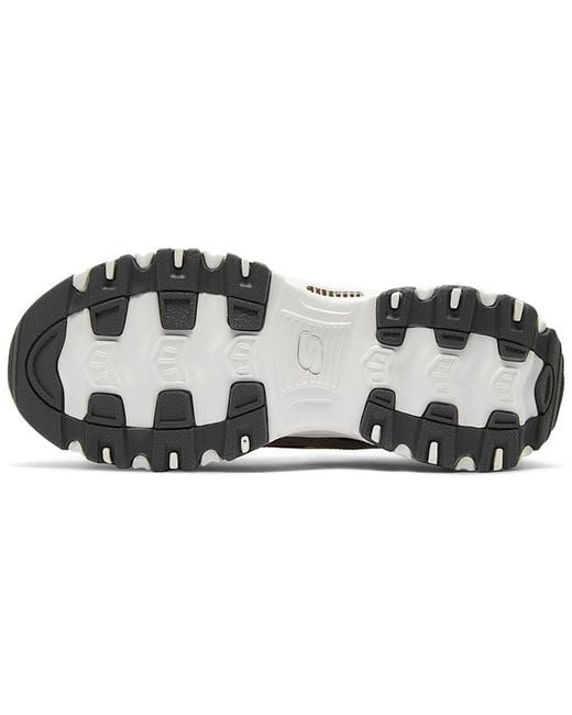 Skechers White (Wmns) D'Lites 1.0 'Wine'