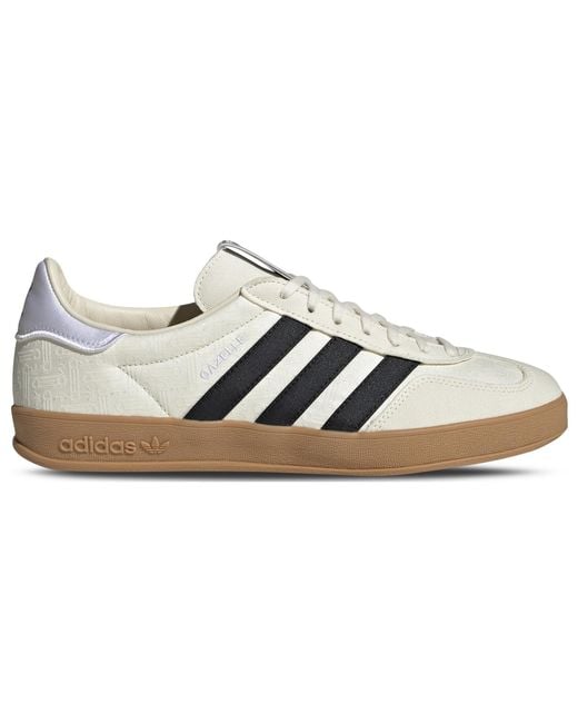 Adidas White Gazelle Shoes 'Cream Sand' for men