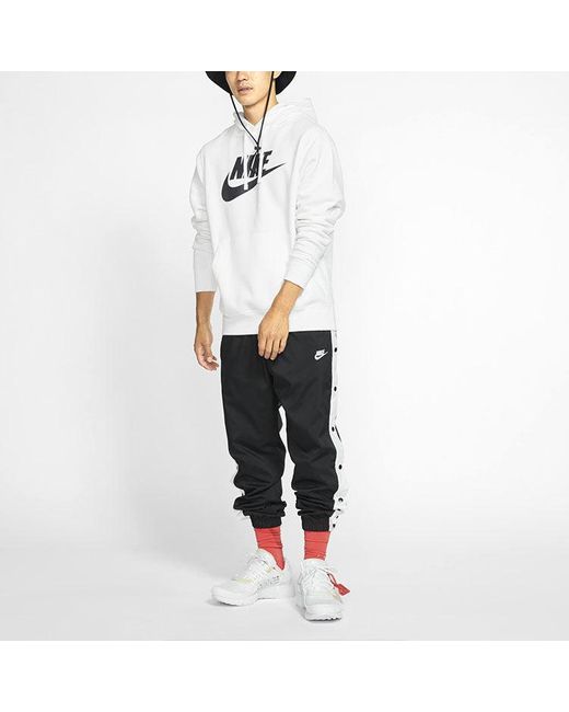 Nike White Club Fleece Printing for men