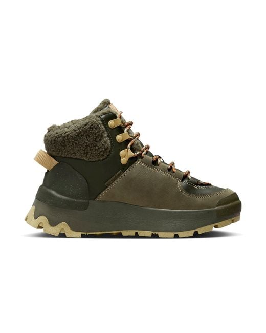 Nike Green (Wmns) City Classic Premium 'Cargo Khaki Sesame'