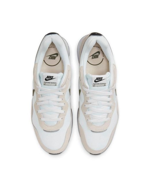 Nike White Venture Runner Medium' for men