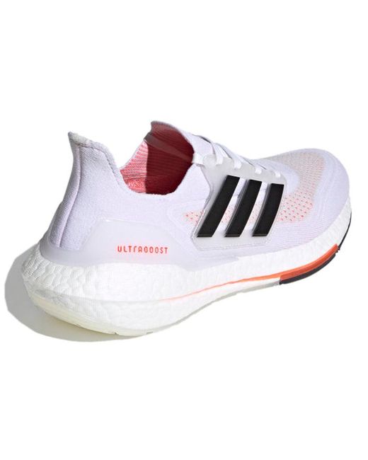 Adidas White Ultraboost 21 'Tokyo' for men