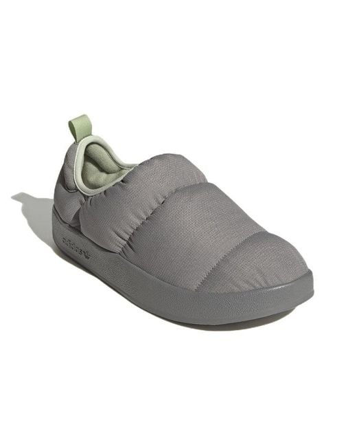 Adidas Gray Puffylette 'Charcoal Solid' for men