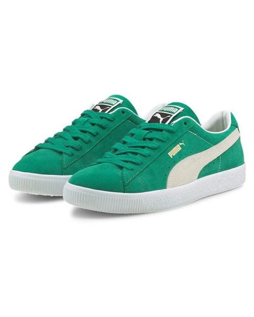 PUMA Green Suede Vintage 'Kelly' for men