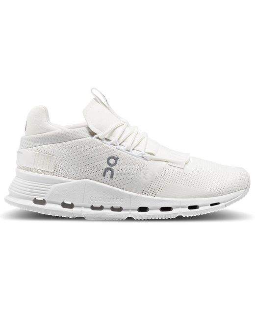 On Shoes White (Wmns) Cloudnova 'Undyed'