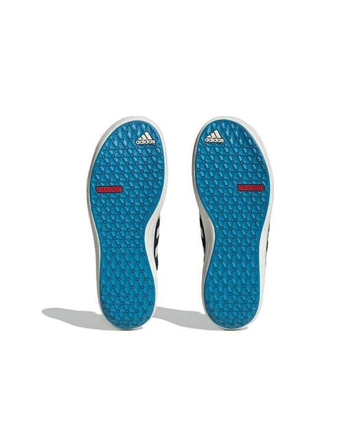 Adidas Blue Terrex Boat Slip-On Shoes for men