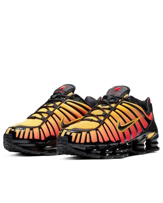 Nike Shox Tl 'Sunrise Gradient' in Red for Men | Lyst UK