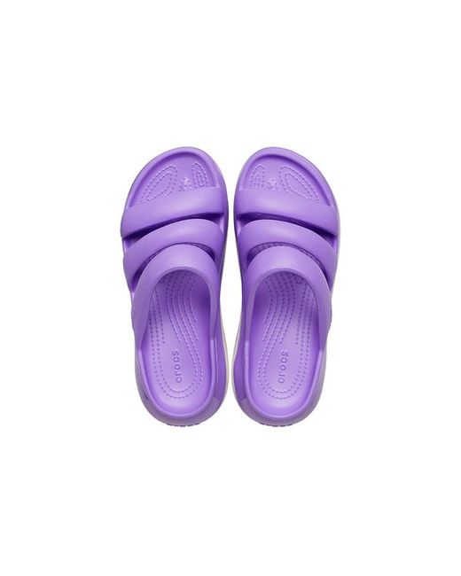 CROCSTM Purple Mega Crush Triple Strap for men