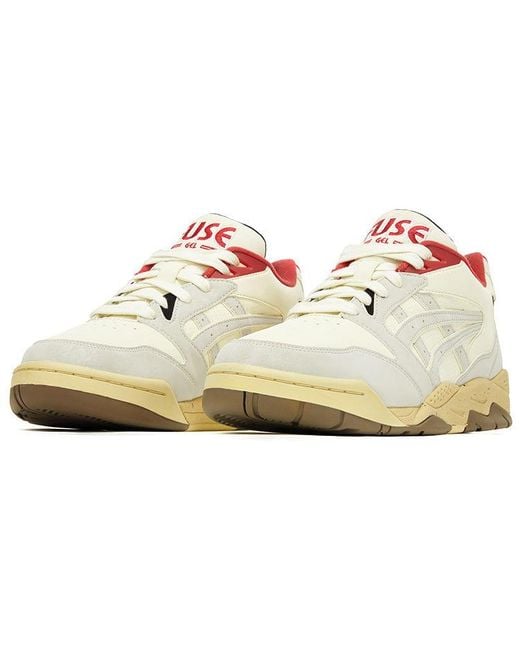 Asics White Gel-Fuse Kigo Basketball Shoes for men