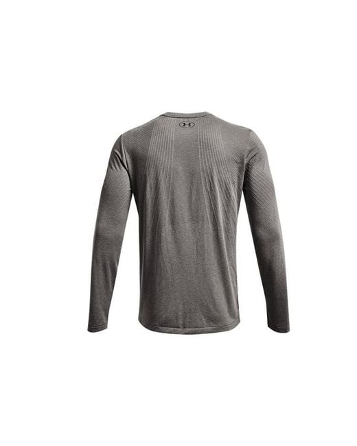Under Armour Gray Rush Seamless Logo for men