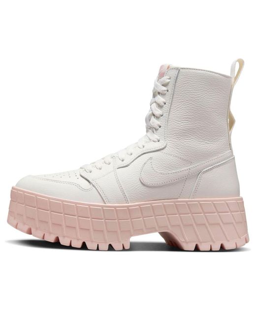 Nike White (Wmns) 1 High Brooklyn 'Sail Legend'