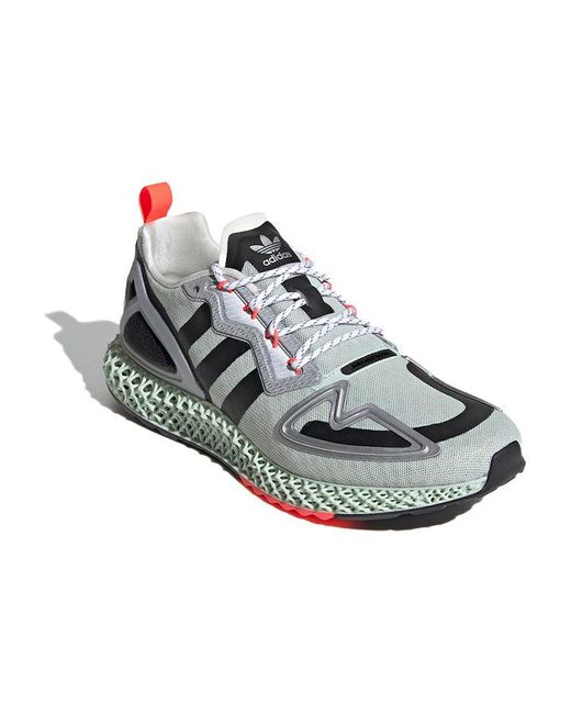 Adidas Blue Zx 2K 4D 'Faint' for men