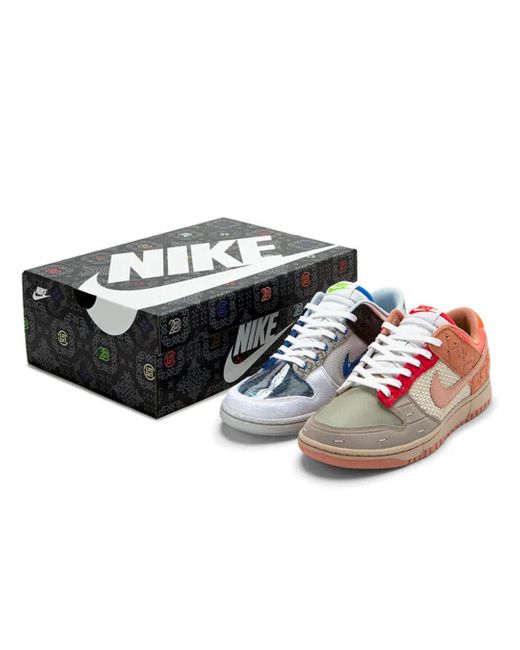 Nike Red Dunk Low Sp 'What The Clot' (Without Card) for men