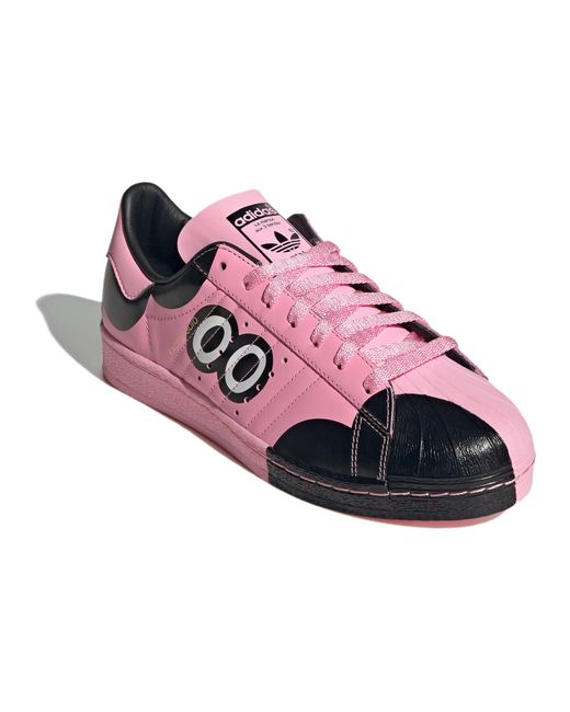 Adidas Pink Originals X Face Studios Superstar 82 'Light' for men