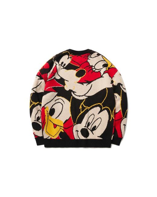 Li-ning Red X Disney Graphic Crew Neck Sweater for men