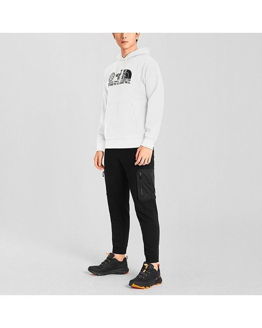 The North Face White Coordinates Pullover Hoodie for men