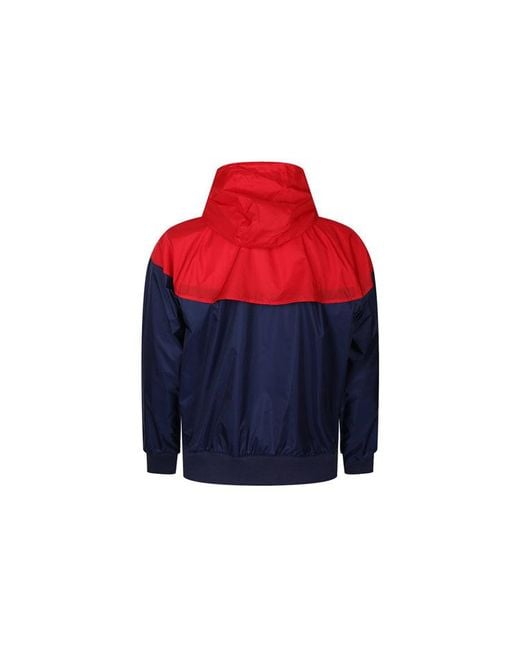 Nike Blue Sportswear Windrunner Casual Hooded Jacket for men