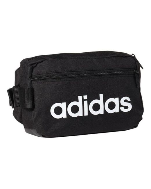Adidas Black Liner Core Waist Bag for men