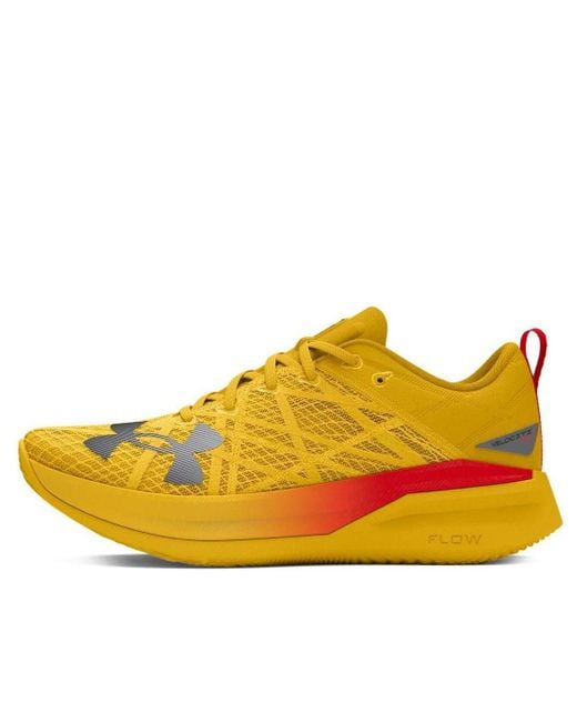 Under Armour Yellow Flow Velociti Pro 'Streetracer Taxi' for men