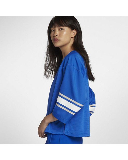 Nike Blue (Wmns) Lab Collection Tee 'Hyper Cobalt'