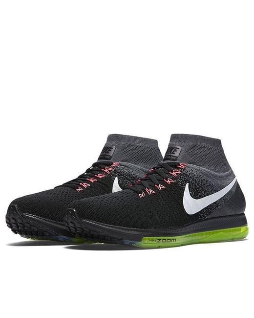 Nike Black Zoom All Out Flyknit Volt' for men