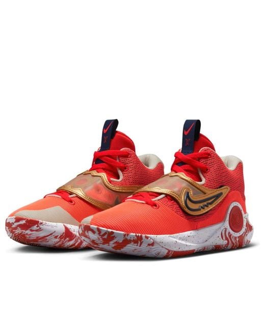 Nike Red Kd Trey 5 X 'University Metallic' for men