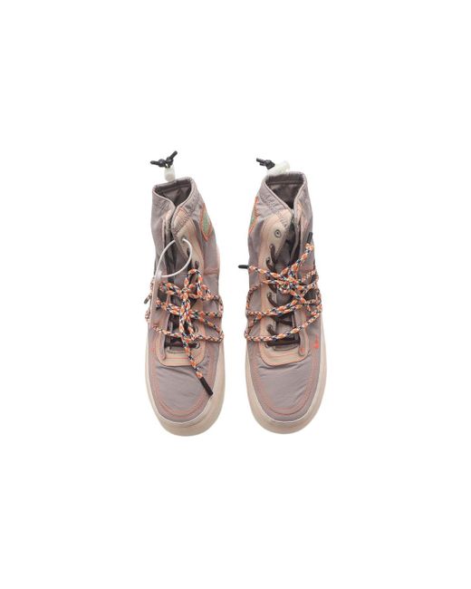 Nike Brown Air Force 1 Shell Grey