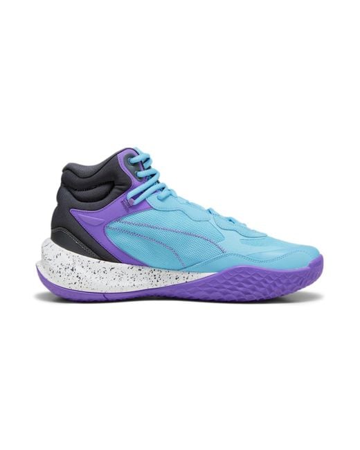 PUMA Blue Playmaker Pro Mid Glimmer Bright Aqua' for men