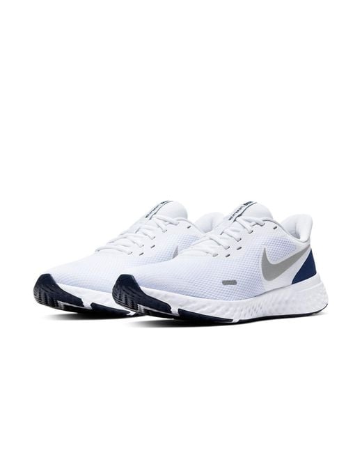 Nike White Revolution 5 Midnight' for men