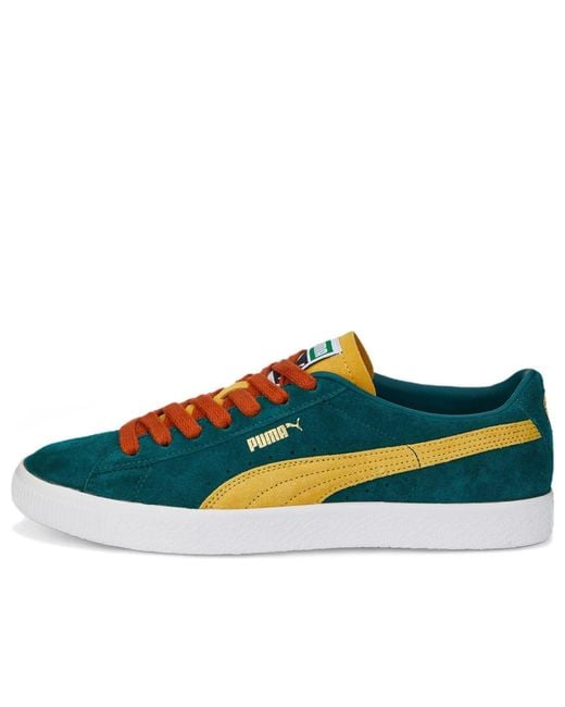 PUMA Blue Suede Vtg Teams 'Varsity Mustard' for men