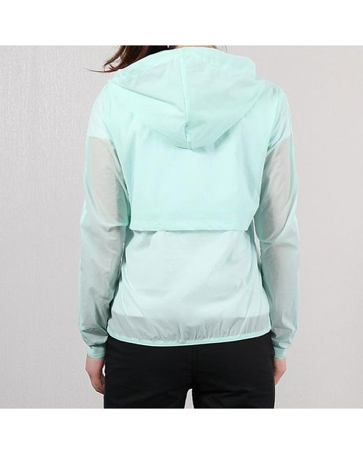 Adidas Blue (Wmns) Sports Stylish Jacket Mint