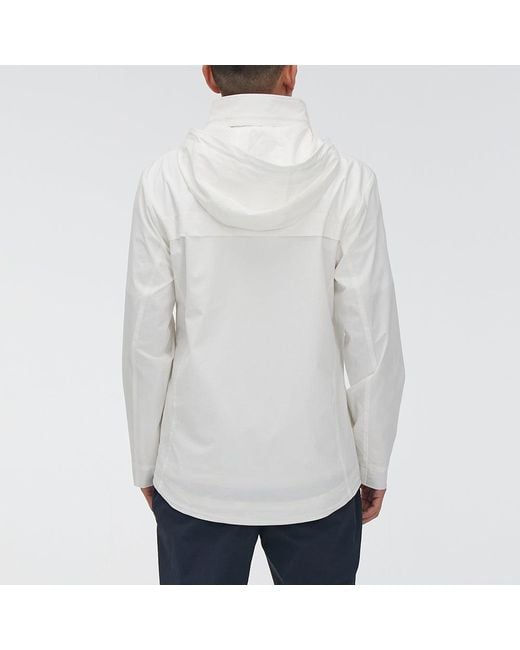 Under Armour White Training Shuttle Hooded Jacket for men