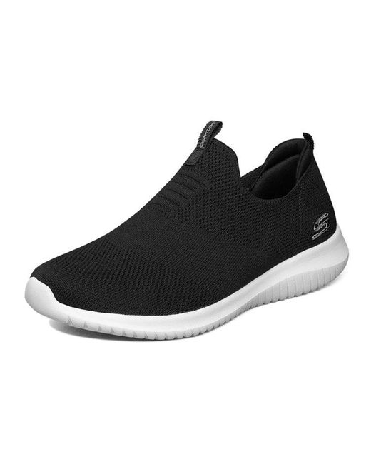 Skechers Black (Wmns) Ultra Flex Slip-Ons