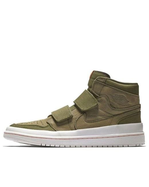 Nike Brown 1 Retro High Double Strap Canvas' for men