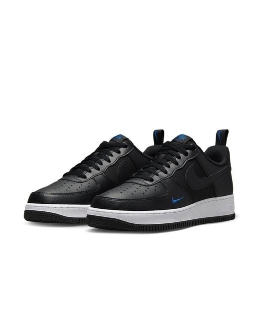 Nike Black Air Force 1 Low Court' for men
