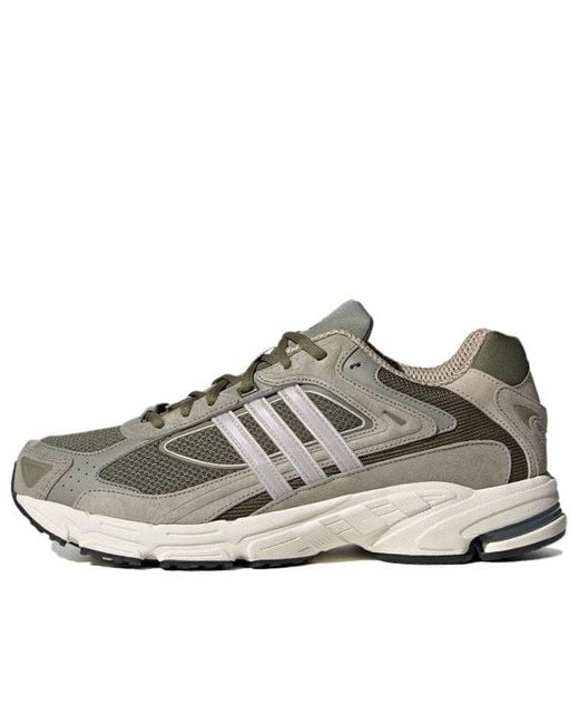 Adidas Brown Response Cl Shoes Pebble Wonder Focus' for men