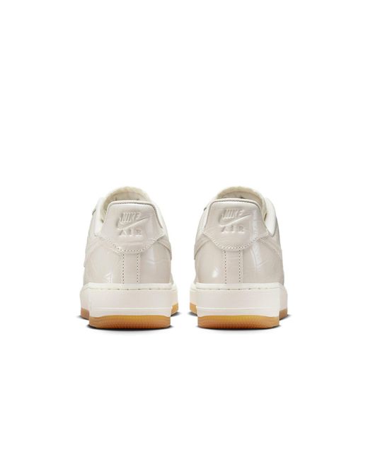 Nike White (Wmns) Air Force 1 Low '07 Gum'