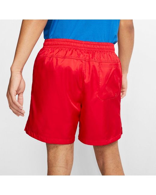 Nike Red Sportswear Sport Essentials Shorts 'University' for men