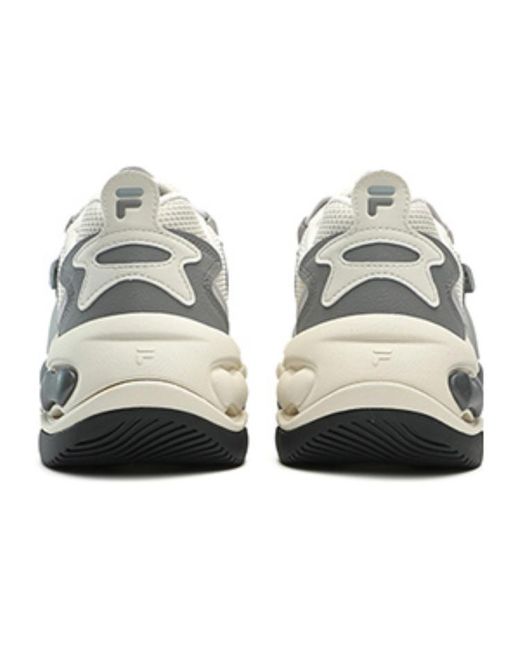 Fila White Vintage Daddy Shoes for men