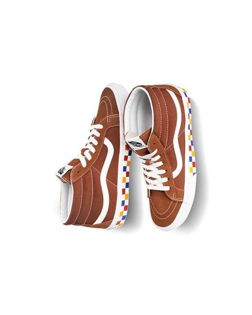 Vans Brown Sk8-Mid Reissue for men