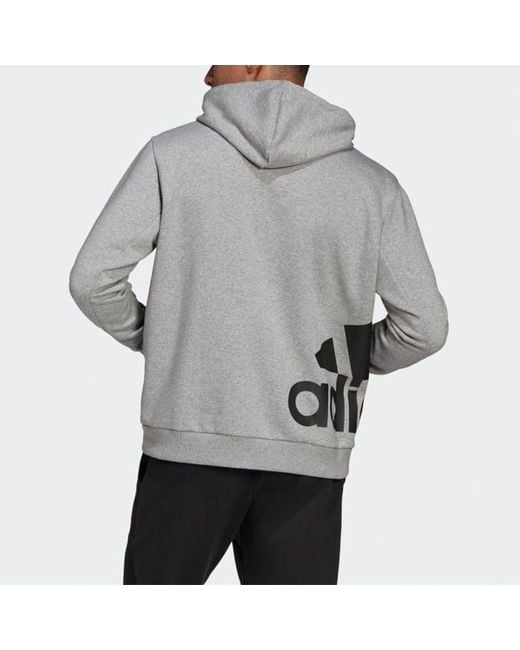 Adidas Gray Casual Training Sports Fleece Lined for men